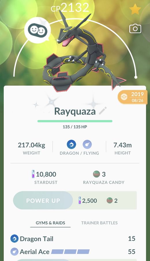 POGO account with shiny Rayquaza - POGO Trading