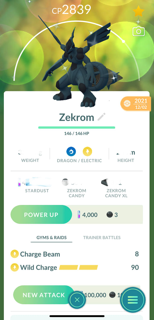 Pokemon Shiny Zekrom 8